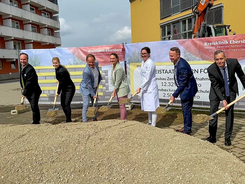 Neubau der zentralen Notaufnahme in Ebersberg