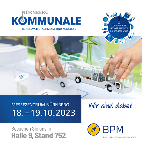 BPM auf der Messe Kommunale 2023