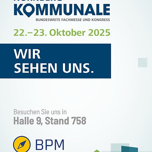 BPM auf der Messe Kommunale 2025